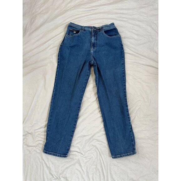 Gloria‎ Vanderbilt Womens Blue Jeans 12S straight leg denim cotton vintage - Picture 1 of 7